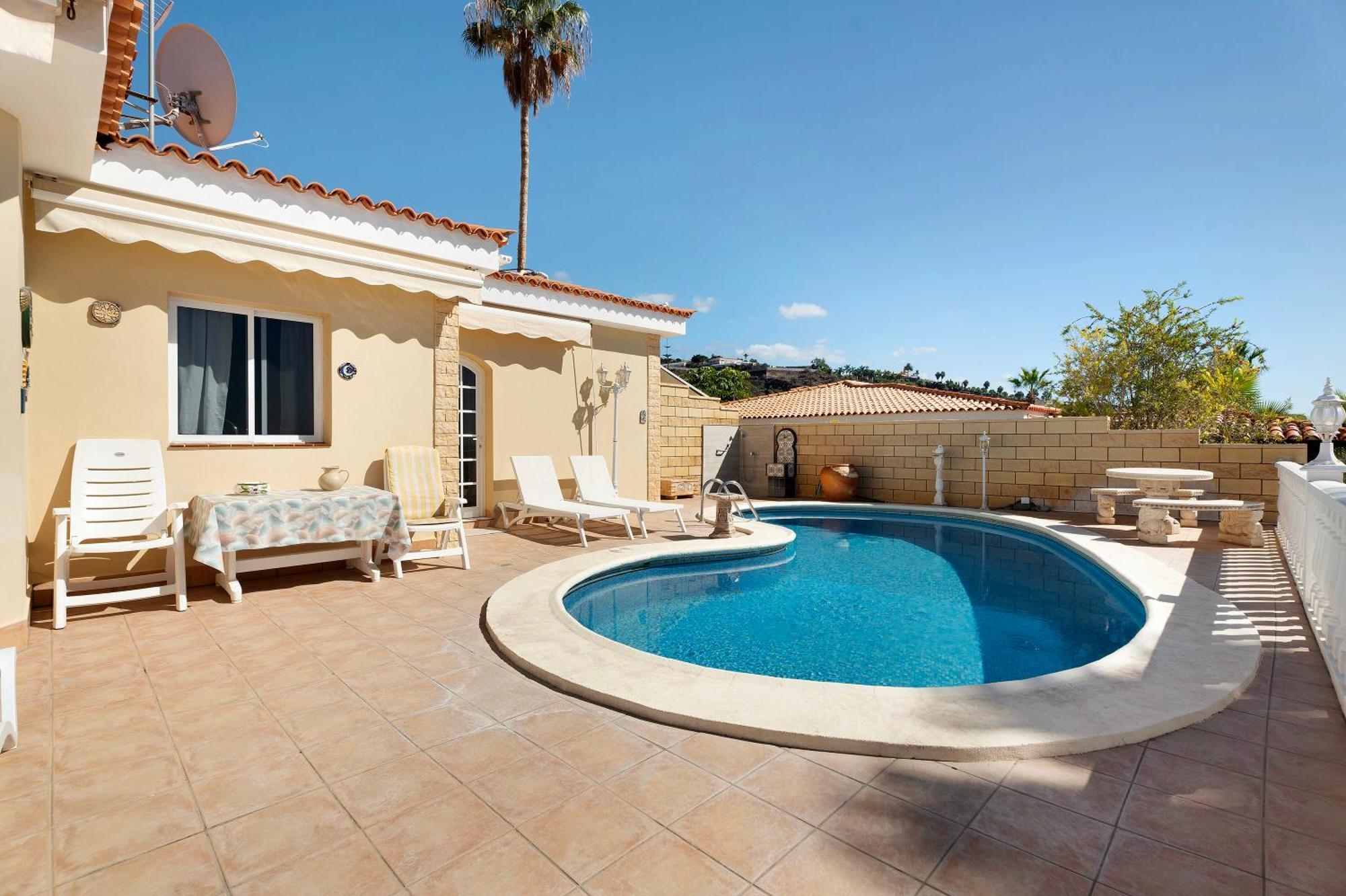 Casa Carla Private, Pool, Air By Paramount Holidays Puerto de Santiago  Kültér fotó